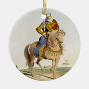 Alexander II, King of Scotland (1198-1249) 1214, f Ceramic Ornament