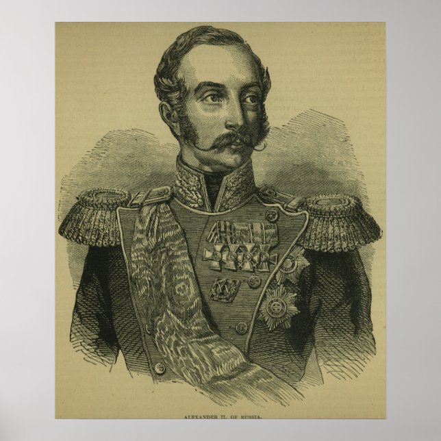 Alexander II  of Russia Poster (Front)