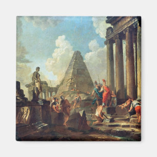 Alexander III the Great before the Tomb Magnet
