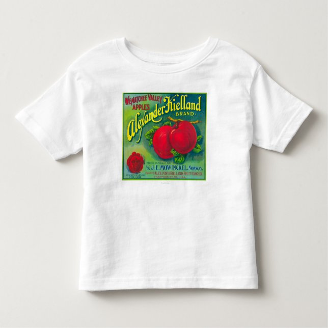 Alexander Kielland Apple Label - Cashmere, WA Toddler T-Shirt (Front)
