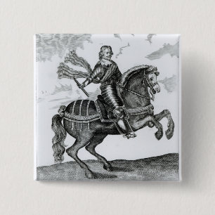 Alexander Leslie  1st Earl of Leven 15 Cm Square Badge