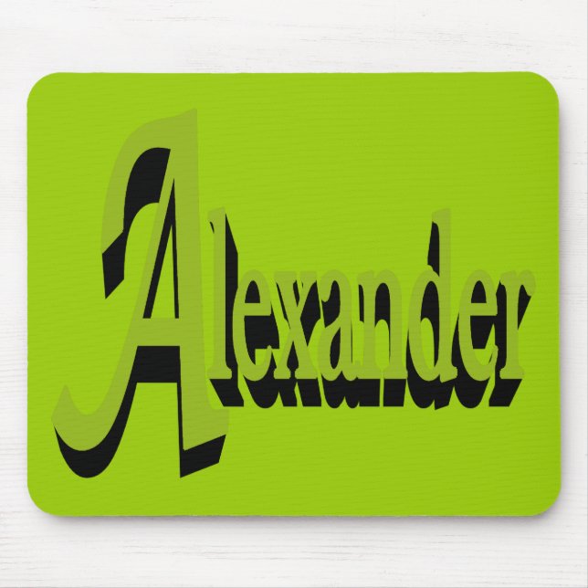 Alexander Mousepad (Front)