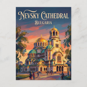 Alexander Nevsky Cathedral Bulgaria Postcard