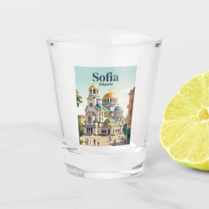 Alexander Nevsky Cathedral Bulgaria Shot Glass
