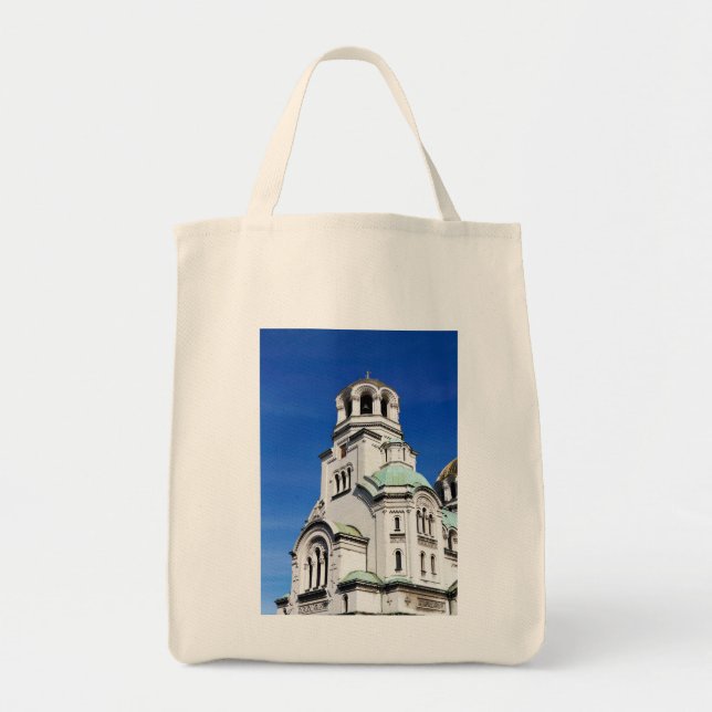 Alexander Nevsky cathedral in Sofia Tote Bag (Front)