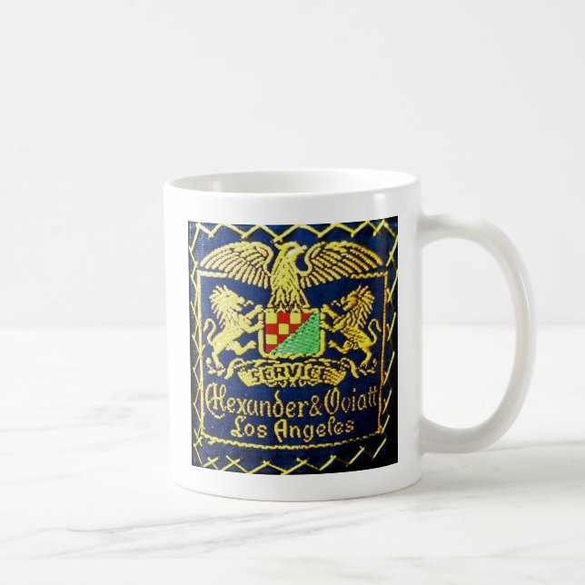 "Alexander & Oviatt" / "Oviatt's" store crest Coffee Mug (Right)