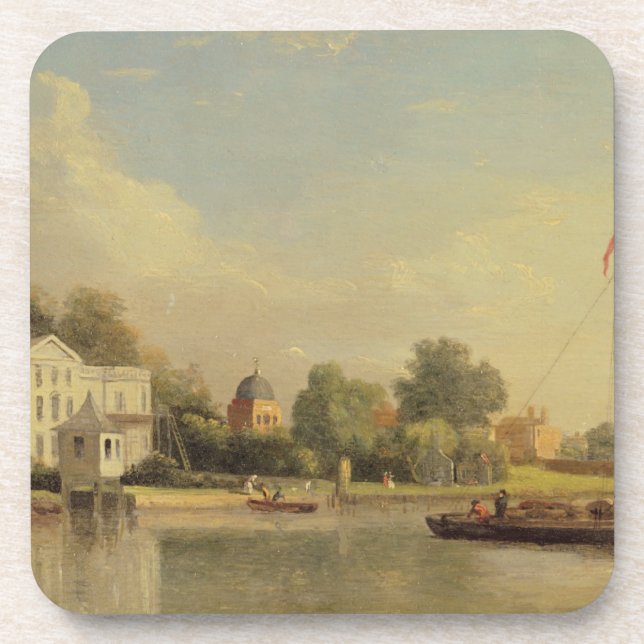 Alexander Pope's (1688-1744) Villa, Twickenham, c. Coaster (Front)
