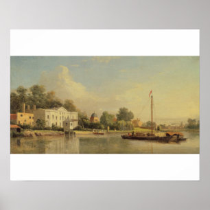 Alexander Pope's (1688-1744) Villa, Twickenham, c. Poster