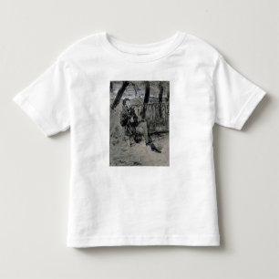 Alexander Pushkin  in a Park, 1899 Toddler T-Shirt