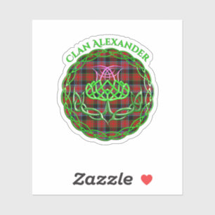 Alexander Scottish Tartan Celtic Thistle