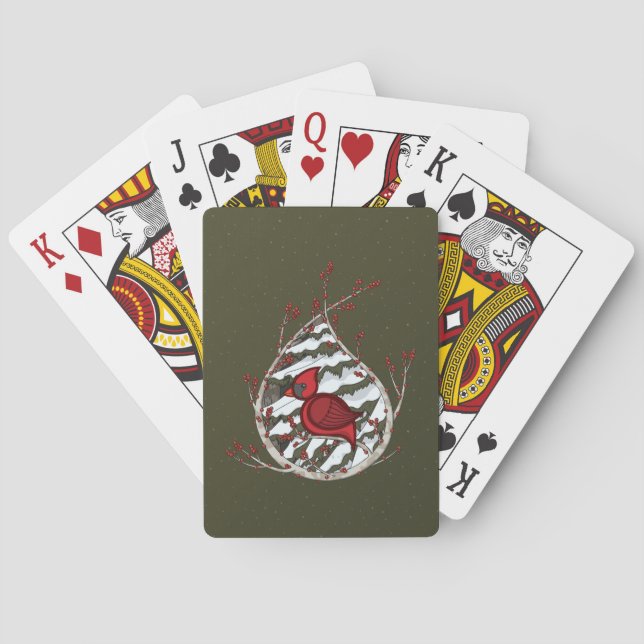 Alexander the Cardinal Classic Playing Cards (Back)