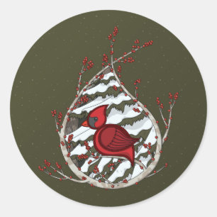 Alexander the Cardinal Sticker