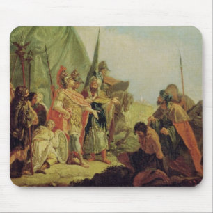 Alexander the Great  and Porus Mouse Pad