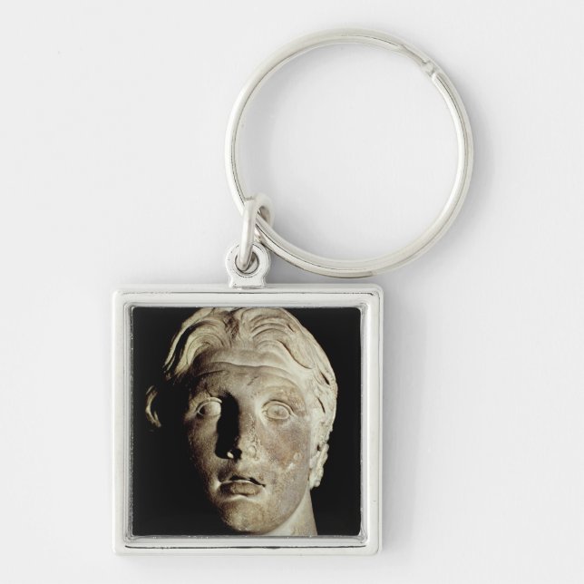 Alexander the Great , found in Pergamum Key Ring (Front)