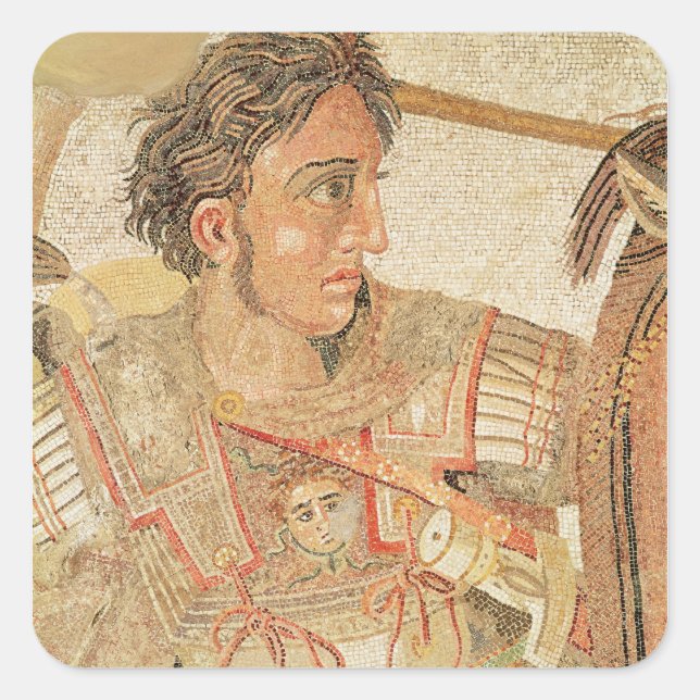 Alexander the Great  from 'The Alexander Square Sticker (Front)