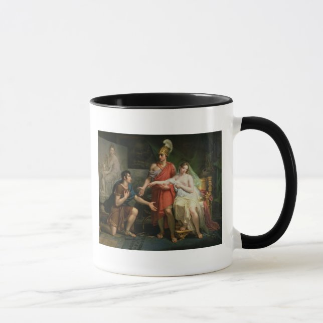 Alexander the Great  Hands Over Campaspe Mug (Right)