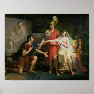 Alexander the Great Hands Over Campaspe Poster