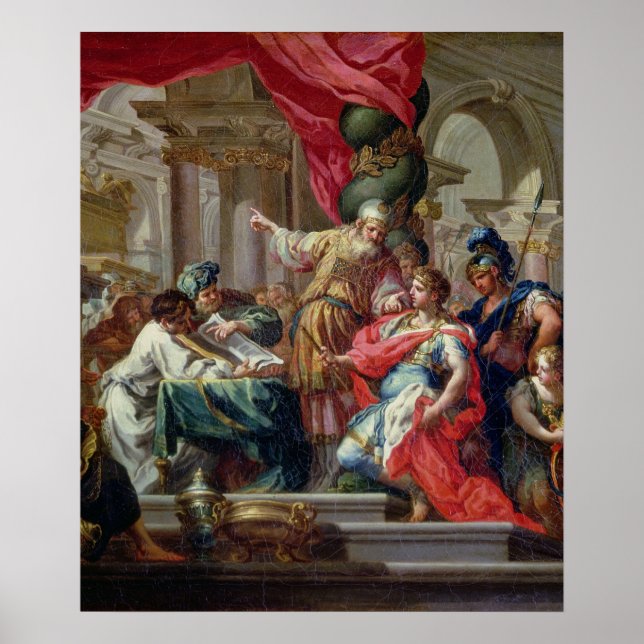 Alexander the Great in the Temple of Jerusalem Poster (Front)