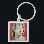 Alexander the Great  King of Macedonia Key Ring<br><div class="desc">Roman's Alexander the Great (356-323 BC) King of Macedonia,  Roman copy of Greek original located at the Pinacoteca Capitolina,  Palazzo Conservatori,  Rome,  Italy.</div>