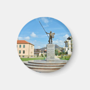 Alexander the great monument in Prilep Magnet