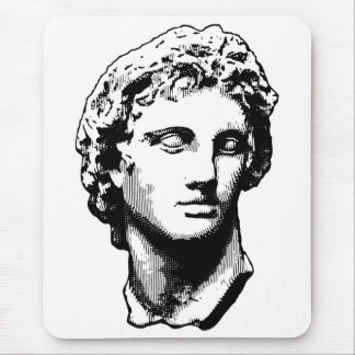 Alexander the Great statue Mouse Pad