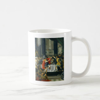 Alexander the Great Threatened by His Father Coffee Mug
