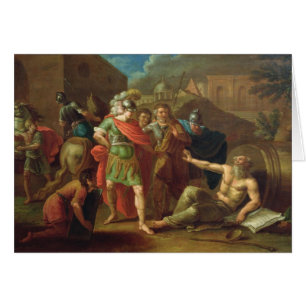 Alexander the Great visits Diogenes at Corinth