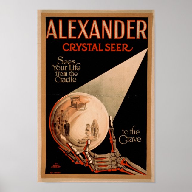 ALEXANDER THE SEER VINTAGE POSTER (Front)