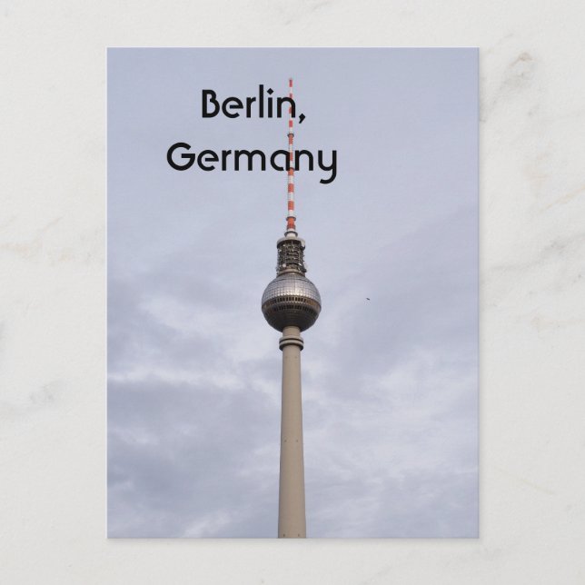 Alexanderplatz Tower Postcard (Front)