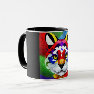 Alexander's Cat black center combo mug
