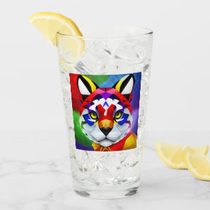 Alexander's Cat glass tumbler