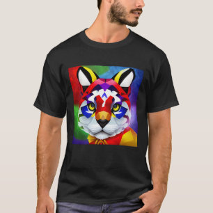 Alexander's Cat men black T-shirt