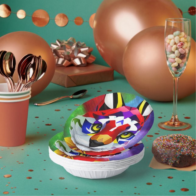 Alexander's Cat paper bowls Plate (Multi)