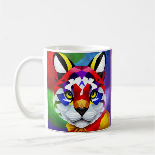 Alexander's Cat purple right hand mug