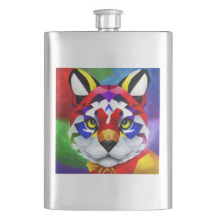 Alexander's Cat stainless steel flask