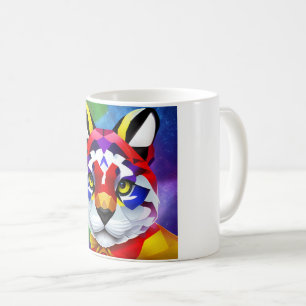 Alexander's Cat white centre mug