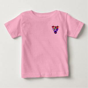 Alexander's Dog baby pink T-shirt pocket