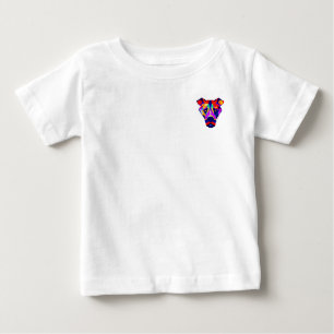 Alexander's Dog baby white T-shirt pocket