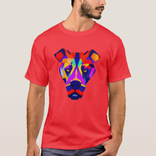Alexander's Dog men red vivid T-shirt