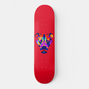 Alexander's Dog red skateboard