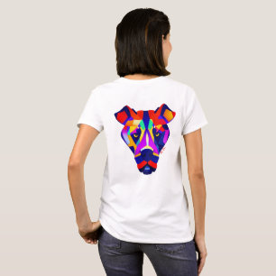 Alexander's Dog women white T-shirt back
