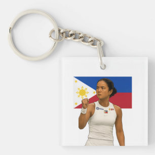 Alexandra Eala – Guadalajara Champion 2025 Key Ring