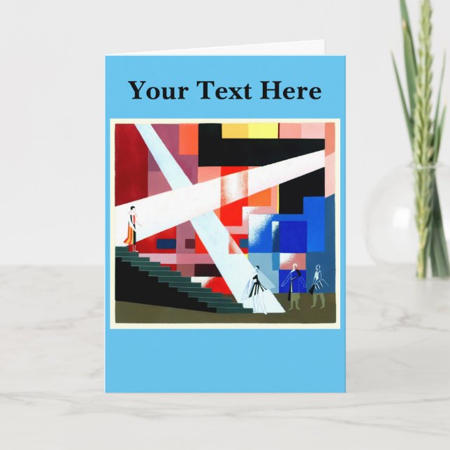  Alexandra Exter Thank You Card (Front)