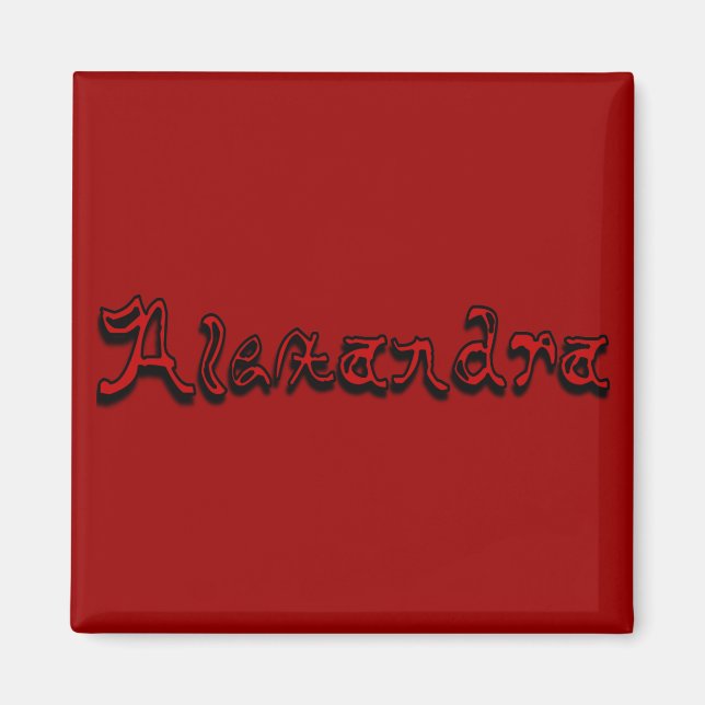 Alexandra Magnet (Front)