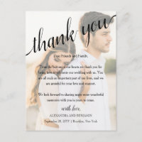 Alexandra Photo Wedding Reception Thank You