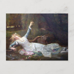 Alexandre Cabanel - Ophelia Postcard