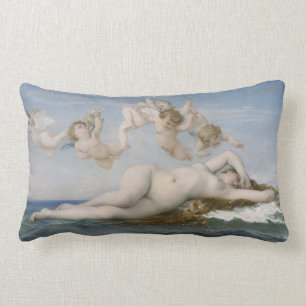 Alexandre Cabanel The Birth of Venus Lumbar Cushion