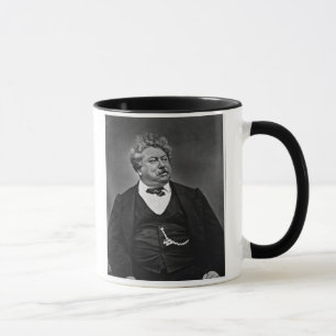 Alexandre Dumas pere (1802-70), from 'Galerie Cont Mug
