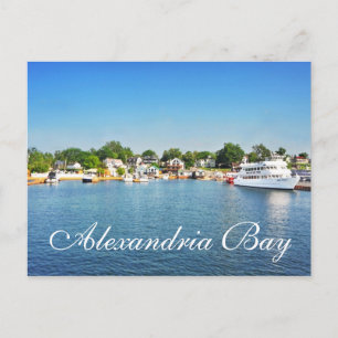 Alexandria Bay, New York, U.S.A. Postcard