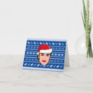 Alexandria Ocasio-Cortez (AOC) Christmas Thank You Card